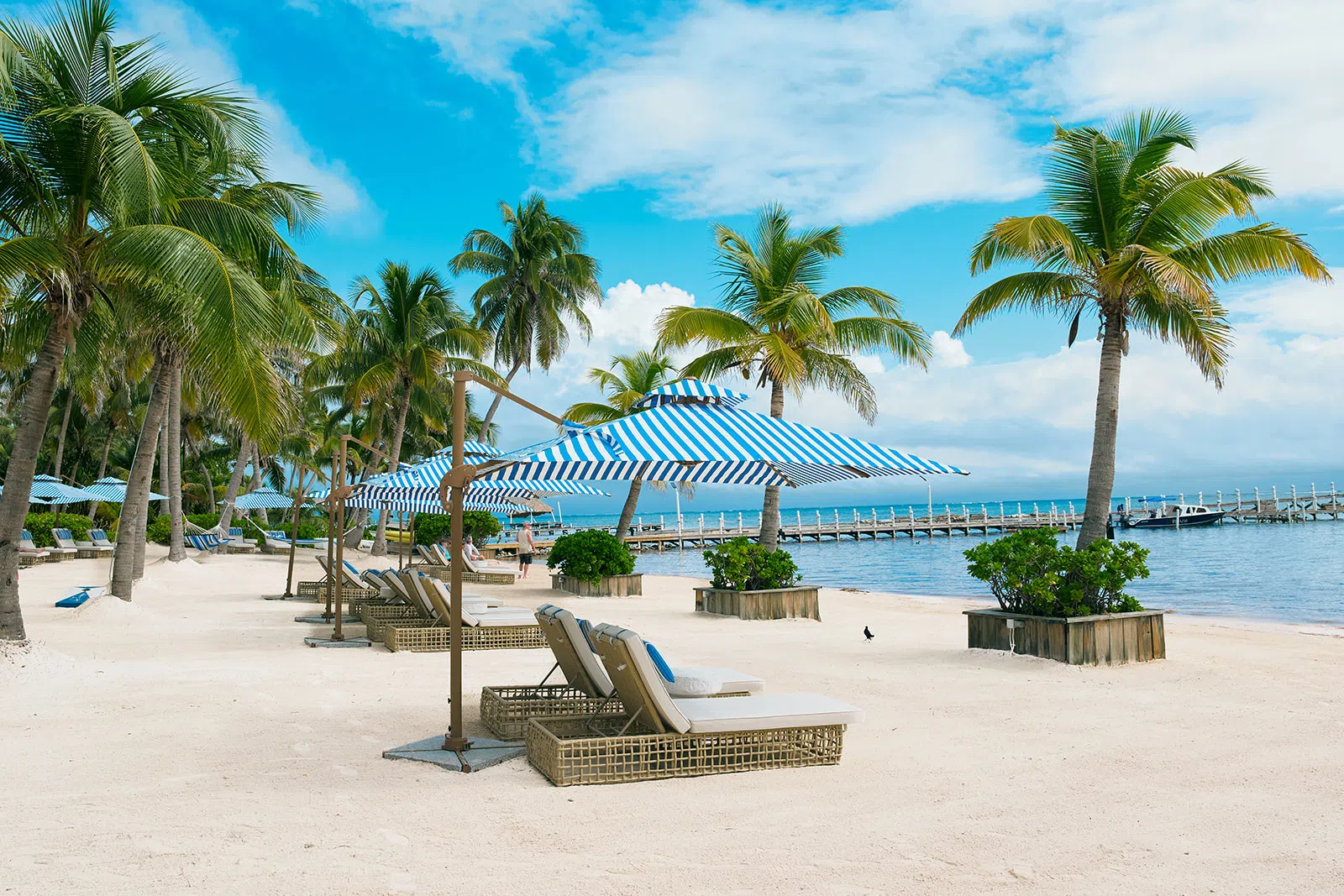 Beachfront view at Las Terrazas Resort